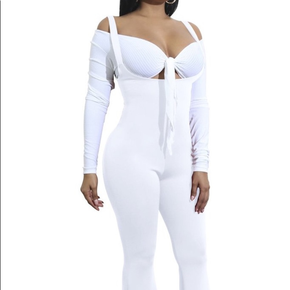 NEW 2020 jumpsuits White & Navy Blue